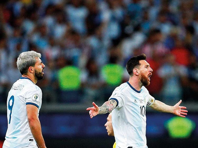 Argentina's Lionel Messi