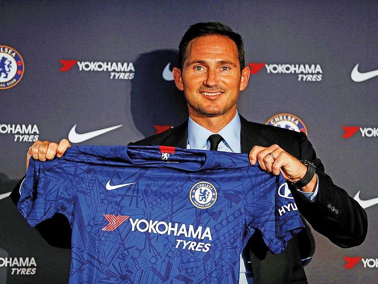 New Chelsea manager Frank Lampard