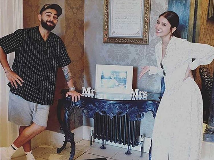 Virat Kohli and Anushka Sharma seal the silly moments in London