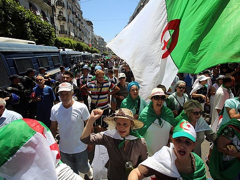 Algerians celebrate independence day