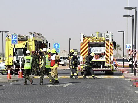 As many as 21 people were rescued in the capital by the Abu Dhabi Civil Defence.