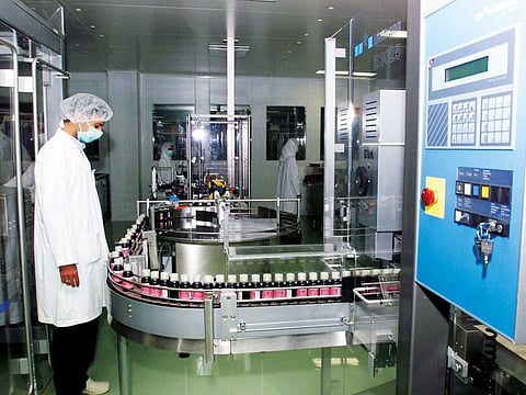 File photo: Gulf Pharmaceutical Industries’ plant in Ras Al Khaimah.