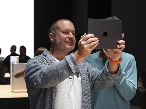 Jony Ive, Apple's chief design officer, during a product event at the company's Worldwide Developer Conference in San Jose, California, on June 3, 2019. 