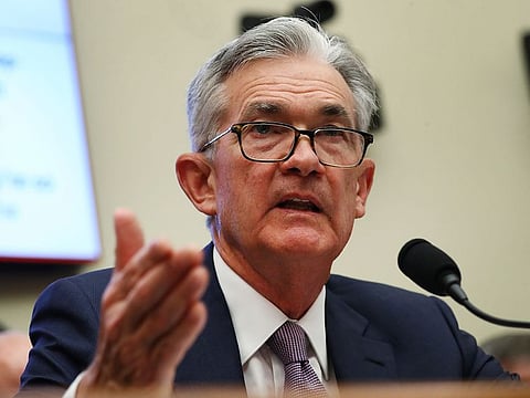 Short-term Treasury yields extended gains as investors listened tom Powell, while S&P 500 index futures remained lower and the dollar appreciated.