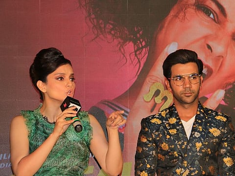 Indian actress Kangana Ranaut got into a heated argument with a wire service journalist at an event. The incident happened while Kangana was interacting with the media at the launch of the song, "Wakhra swag", from her forthcoming film "JudgeMentall Hai Kya." Also seen co-star Rajkummar Rao. 
