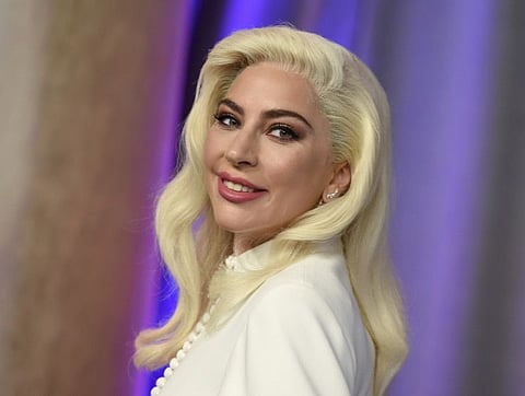 FILE - This Feb. 4, 2019 file photo shows Lady Gaga at the 91st Academy Awards Nominees Luncheon in Beverly Hills, Calif. The Oscar-winning singer announced her upcoming beauty line, Haus Laboratories, reportedly to be sold on Amazon come September.(Photo by Jordan Strauss/Invision/AP, File)