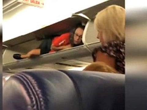 Screengrab of the video shared on twitter 