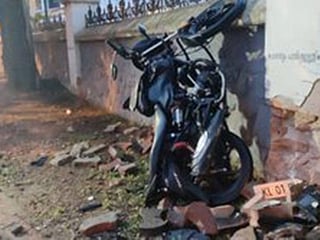 Kerala IAS officer in car crash that kills journalist; denies he was driving