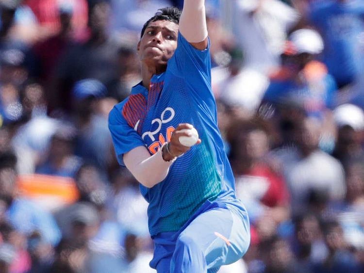 India's Navdeep Saini 