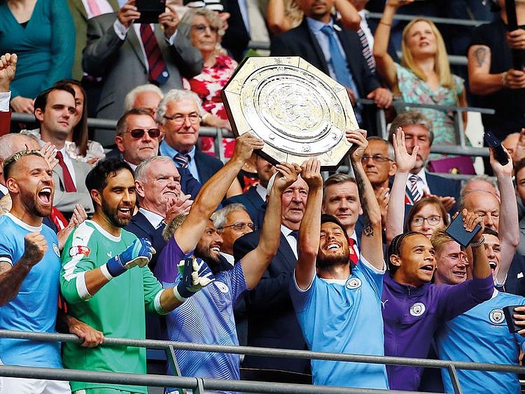 Manchester City's Sergio Aguero