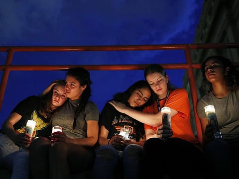 A vigil for victims of the shooting on August 3, 2019, in El Paso, Texas. 