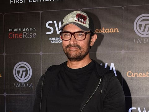 Mumbai: Actor Aamir Khan at the award ceremony of Cinestaan India's Storytellers Contest in Mumbai, on Nov 26, 2018. (Photo: IANS)