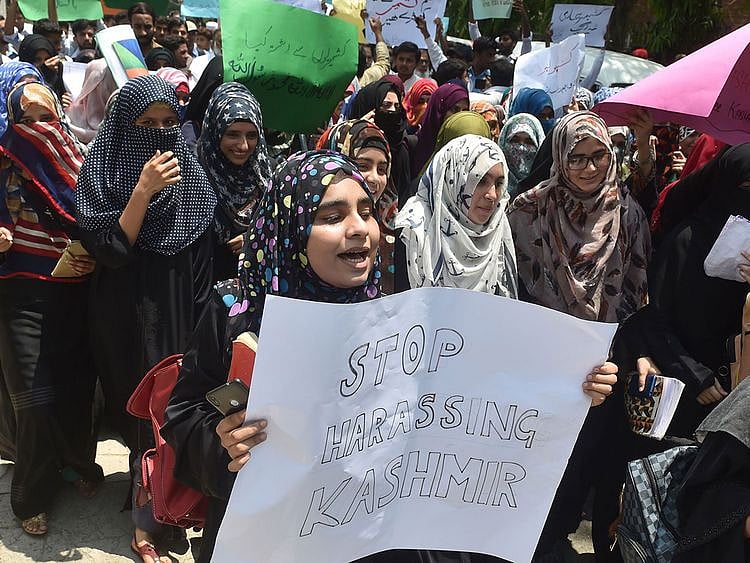 Kashmir protest