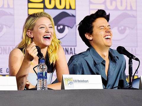 Lili Reinhart and Cole Sprouse