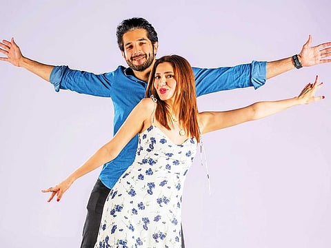 Bilal Ashraf and Mahira Khan visit Gulf News HQ for the promotion of their new movie Superstar. Dubai Photo: Antonin Kélian Kallouche/Gulf News