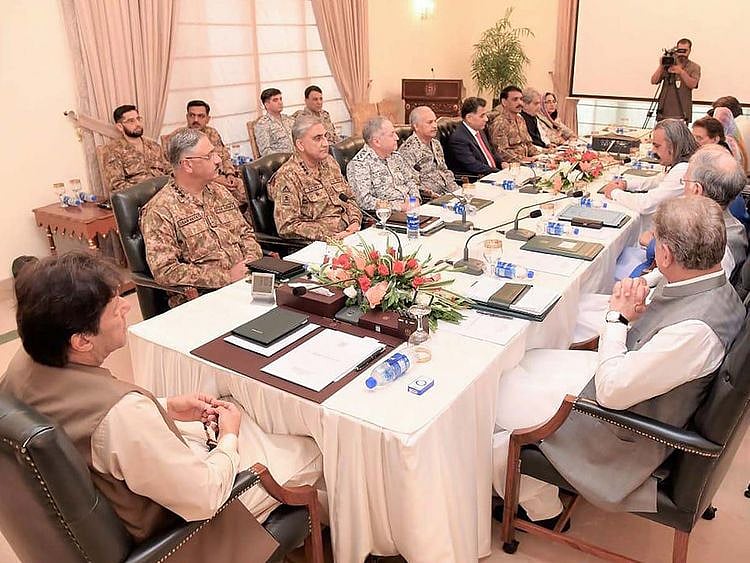 Imran  Khan meeting 20190806