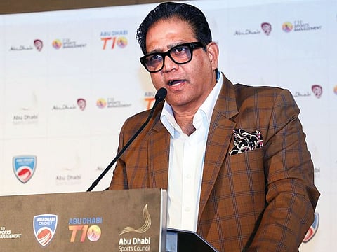 Shaji Ul Mulk, chairman and the brain behind the T10 League. 