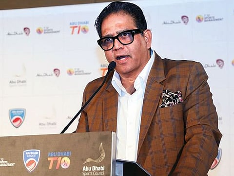 Shaji Ul Mulk, chairman and the brain behind the T10 League. 