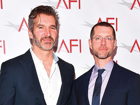 Game of Thrones showrunners David Benioff and DB Weiss.