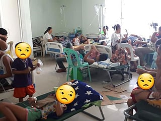 Inside the dengue ward in the Philippines  