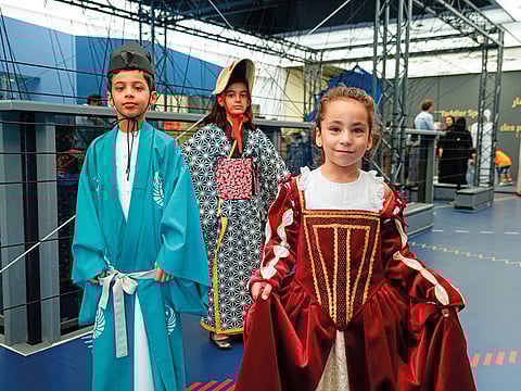Costume Adventure allows children to get a unique  and first-hand experience with historical clothing.