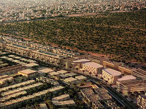 Covering 1 million sq ft, Mirdif Hills will have residential, commercial and retail components