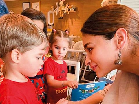 Alia Bhatt and Yash Johar on Raksha Bandhan.