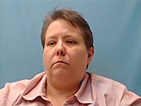 In a photo provided by the Cross County Sheriff's Office: Jerri Kelly, who was arrested after officials say she pulled a gun on four black teenagers fundraising door-to-door for their high school football team, in Cross County, Arkansas, Aug. 15, 2019. Kelly, 46, is facing charges of aggravated assault and false imprisonment. (Cross County Sheriff's Office via The New York Times)