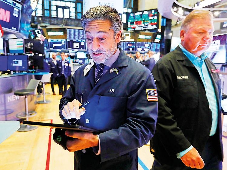 Traders at the New York Stock Exchange