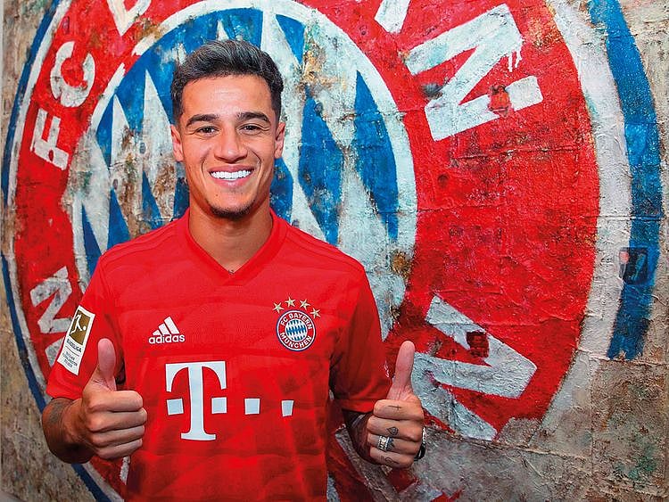 Brazilian midfielder Philippe Coutinho