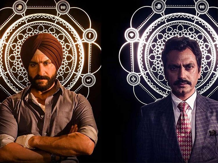 Saif Ali Khan and Nawazuddin Siddique in 'Sacred Games' Season 2 20190819