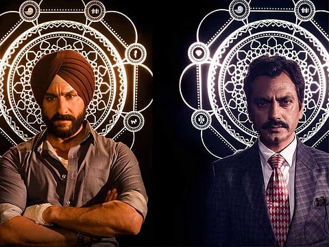 Saif Ali Khan and Nawazuddin Siddique in 'Sacred Games' Season 2