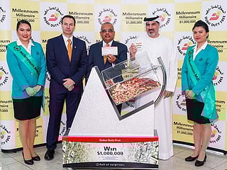 Dubai Duty Free: Indian expat wins a million dollars