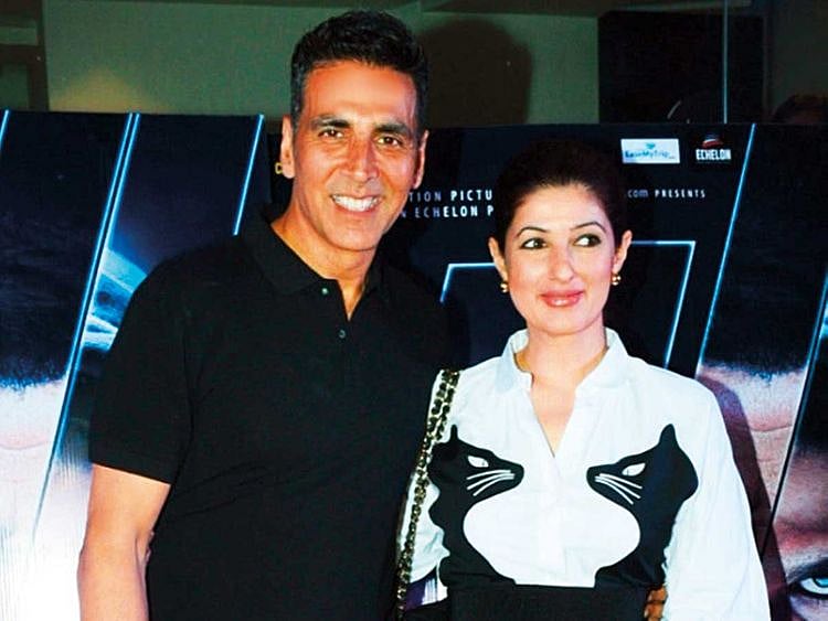 190821 Akshay Kumar and Twinkle Khanna