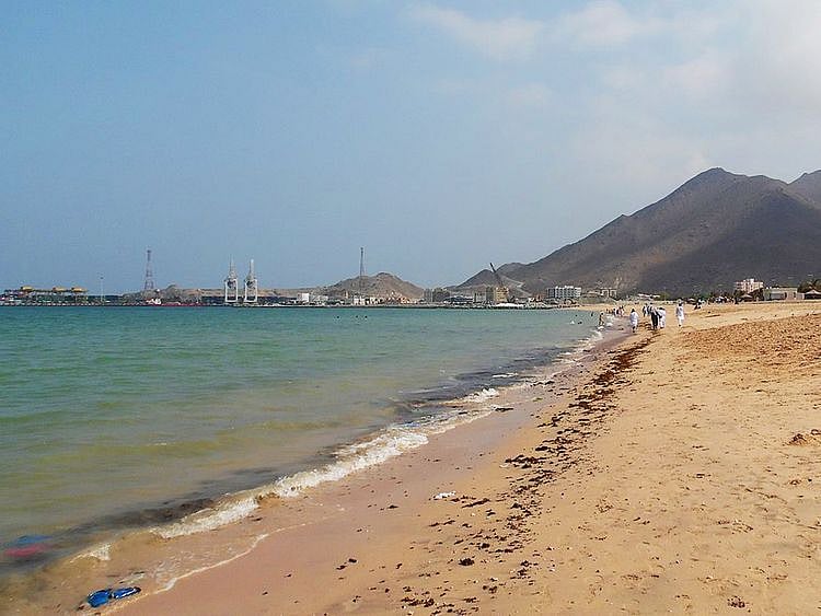 Fujairah Khor Fakkan beach
