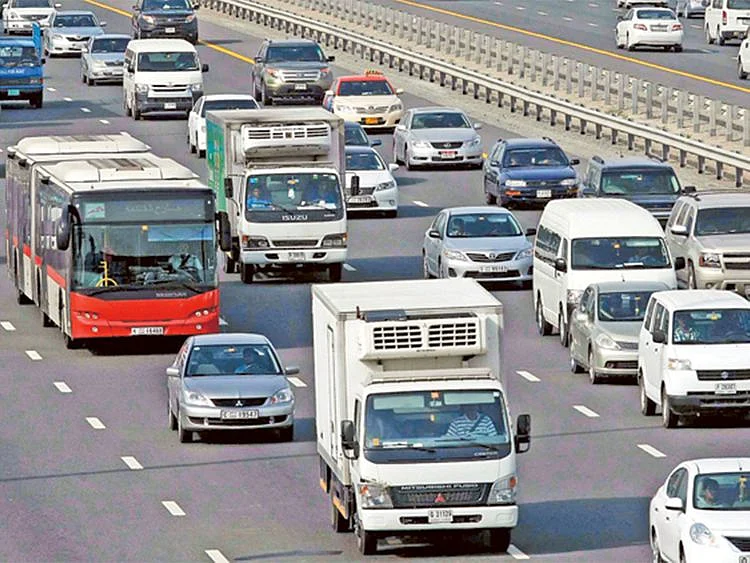 Dubai traffic