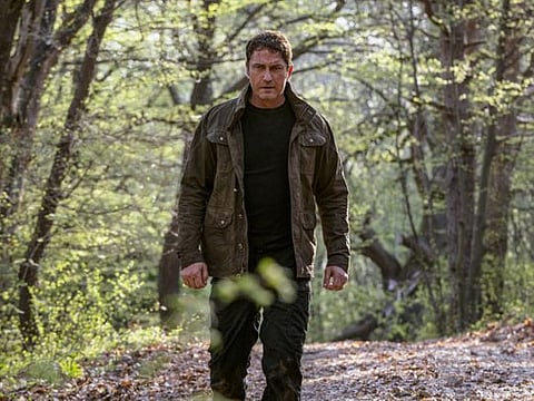 Gerard Butler reprises his role as macho Secret Service agent Mike Banning in “Angel Has Fallen.” MUST CREDIT: Simon Varsano, Lionsgate