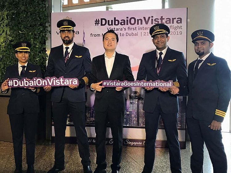 Vistara Mumbai Dubai