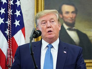 US President Donald Trump.