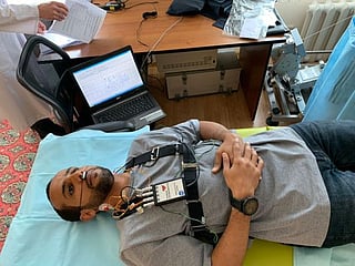 Watch: Emirati astronaut’s final tests before spaceflight on September 25