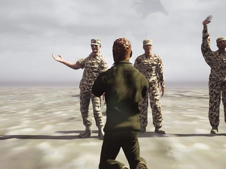 A screengrab from the short film that shows Wing Commander Abhinandan's capture by Pakistan Army-1566800247652