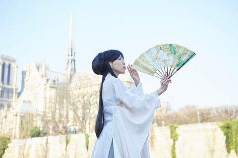 Singer and dancer Ekotumi. 