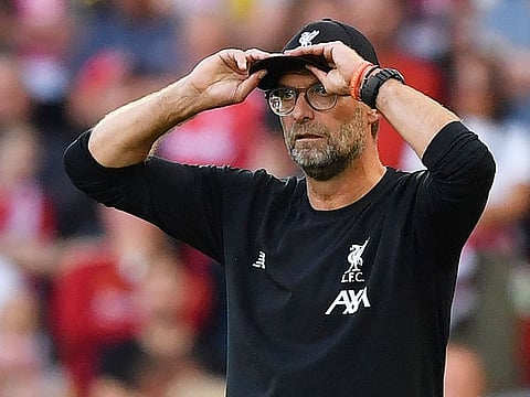 Liverpool's manager Jurgen Klopp