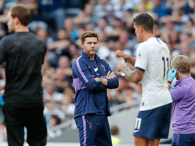 Tottenham's manager Mauricio Pochettino