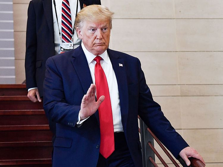 US President Donald Trump