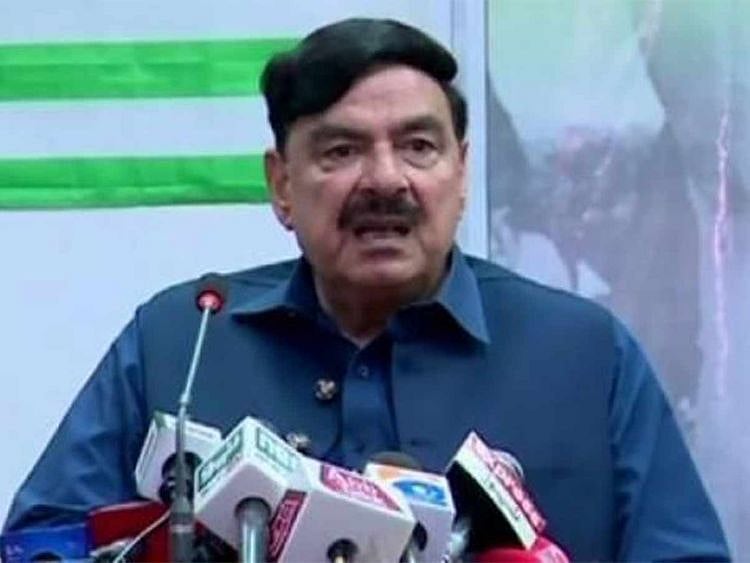 Pakistan’s Minister for Railways Sheikh Rashid