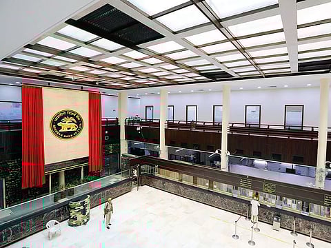 The Reserve Bank of India regional headquarters in New Delhi.