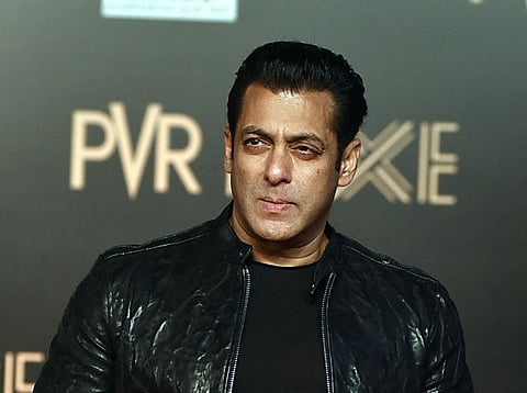 Mumbai: Bollywood actor Salman Khan at the premiere of his film 'Bharat' in Mumbai, Tuesday, June 5, 2019. (PTI Photo)   (PTI6_5_2019_000096B)