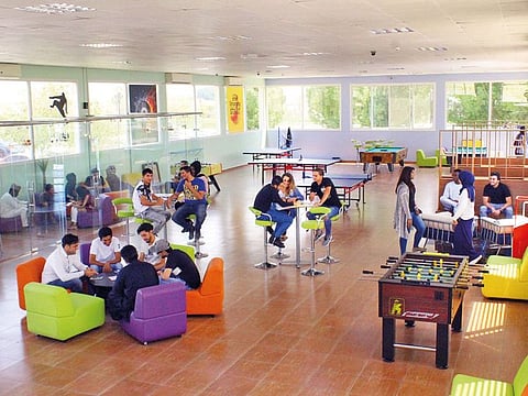 On campus, a student has to interact maturely with faculty, staff and fellow learners to ask for help, guidance or support. 