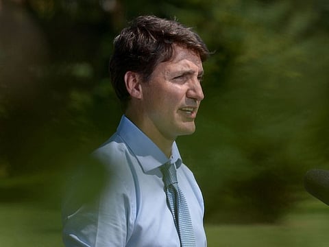 Canada's Prime Minister Justin Trudeau